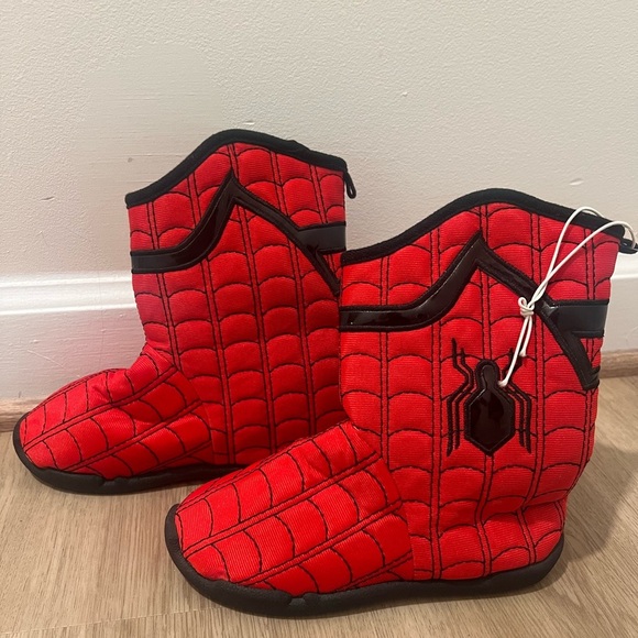 Disney Other - Disney Black and Red Spider Web Shoes